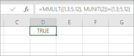 An example of MUNIT function