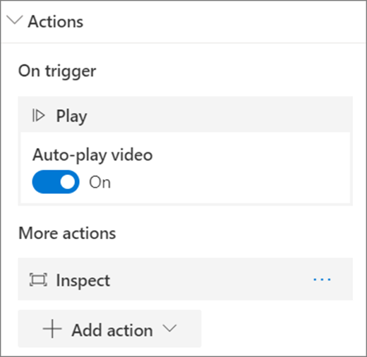 Video options