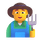 Teams man farmer emoji