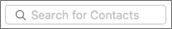 Search for contacts