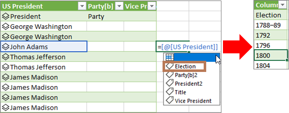 Adding a column by using a formula