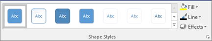 Visio Format Shape