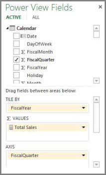 Power View Field List