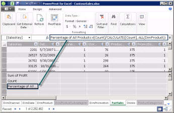 Explicit Calculated Field