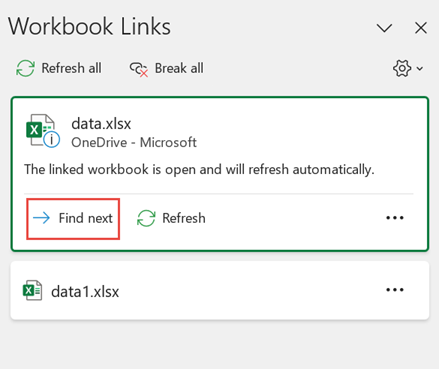 windows find next workbook