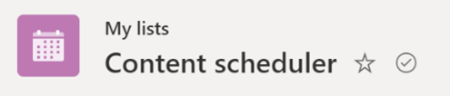 The circled checkmark symbol indicates that the list is syncing from the cloud to your Windows device.