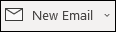 The new email menu items