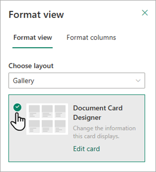 You can use the Document Card Designer to change the information displayed on each card.