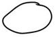 A ink drawing of an ellipse