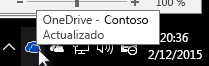 Cliente de sincronización de OneDrive para la Empresa