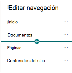 Agregar ventana de navegación con la opción de vínculo seleccionada.