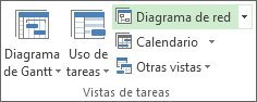 Imagen del botón Diagrama de red en la pestaña Vista.