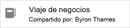 Indica quién está compartiendo el bloc de notas