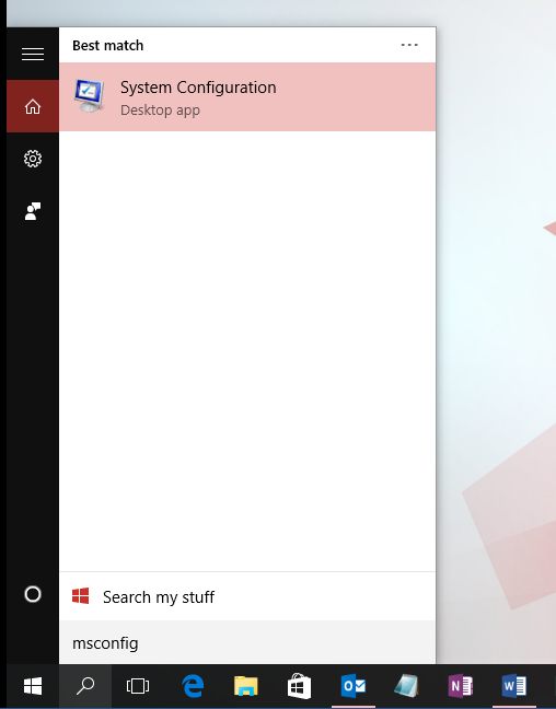 Resultado de la búsqueda: Configuración del sistema