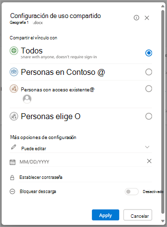 captura de pantalla de la configuración de uso compartido one.png