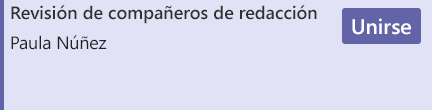 Botón Unirse desde la reunión del calendario