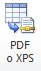 Imagen del botón PDF o XPS