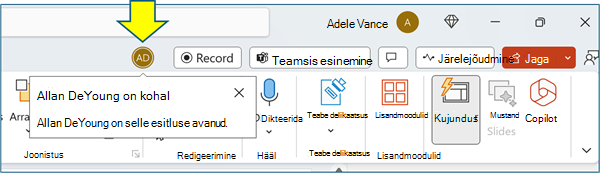 PowerPointi koostöökuva