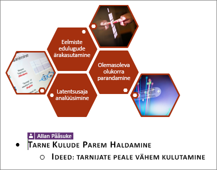 Koostöö reaalajas rakenduses Word 2016