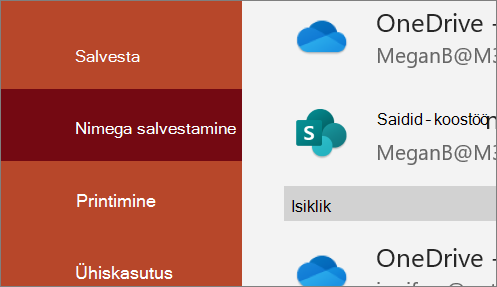 Valik Salvesta ekraanina