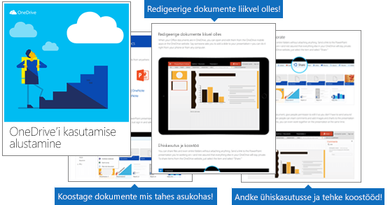 E-raamat „OneDrive’i kasutamise alustamine“