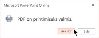 Teie PDF-fail on valmis