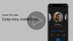 Video pisipilt iPhone minu meilisõnumite esitamise video jaoks