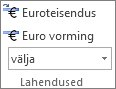 Euro Conversion ja Euro Formatting