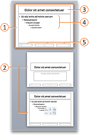 Slide Master elements