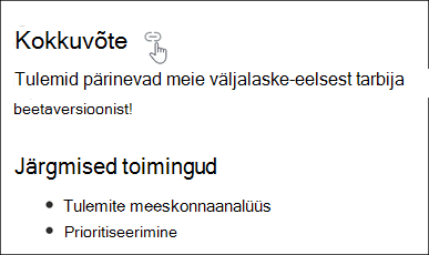 Leheankuri lingi näide