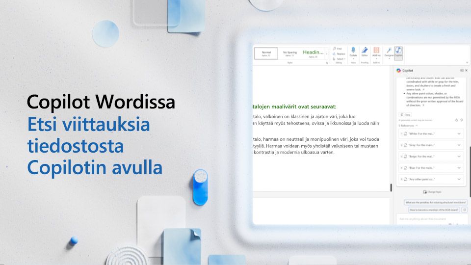 Video: Viittausten etsiminen Word-tiedostosta Copilotin avulla