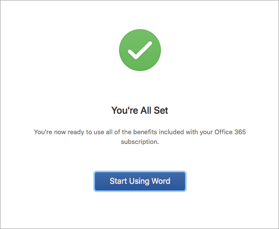 Word 2016 for Macin käytön aloittaminen