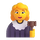 Teamsin naistuomari-emoji