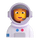 Teamsin henkilöastronautti-emoji