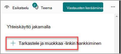 Hae linkki tarkasteltavaksi