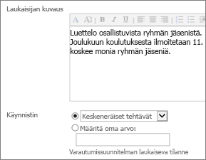 Laukaisijan kuvaus ja Liipaisin