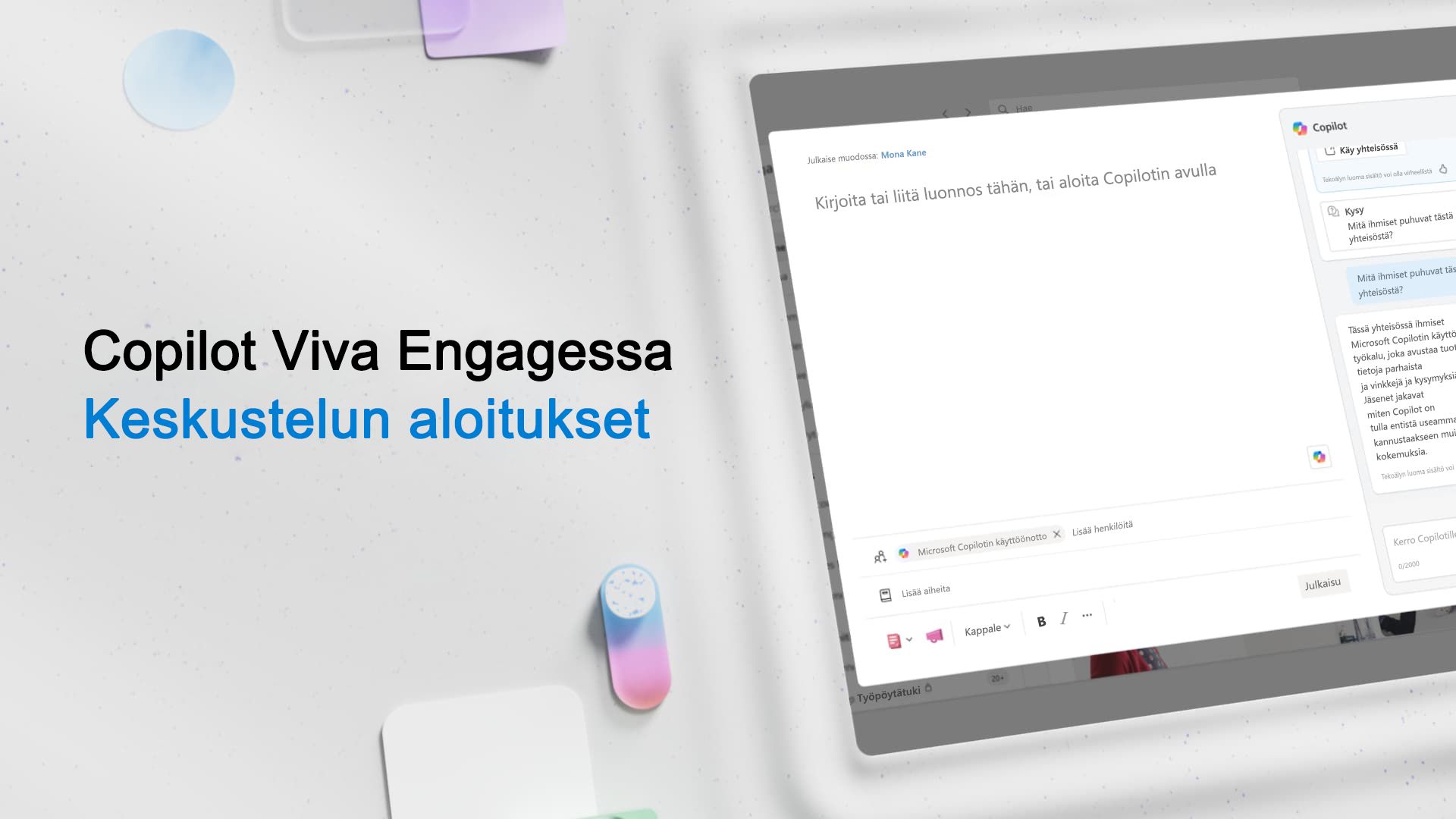 Video: Keskustelun aloitus Viva Engagessa