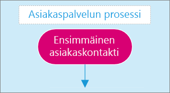 Näyttökuva tekstiruudusta kaaviosivulla.