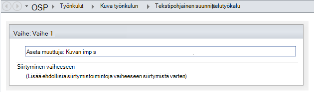 Kuvan lisäämisen asetusmuuttuja