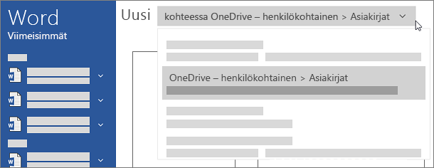 Uusi OneDrive