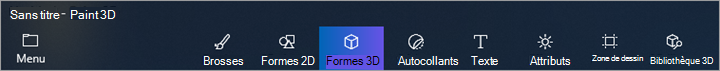 Formes 3d