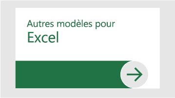 Autres modèles pour Excel