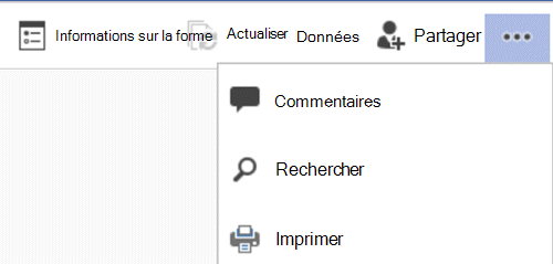 Sous le menu de points de suspension, sélectionnez Commentaires.