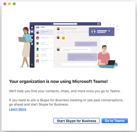 Utiliser Skype Entreprise avec Teams