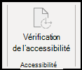 Onglet Accessibilité