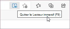 Quitter le lecteur immersif