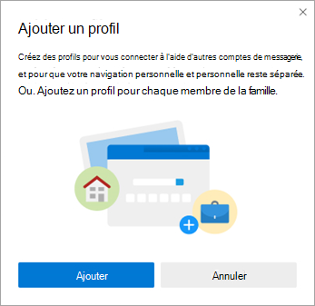 Ajouter un profil dans Microsoft Edge