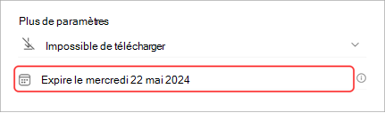 Étendre la date d’expiration d’un enregistrement de mairie.