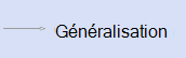 Connecteur généralisation.