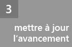 Mettre à jour l’avancement